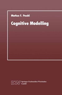 Enlarge image Cover: Cognitive Modelling - Deutscher Universitätsverlag