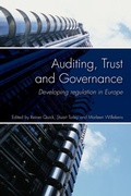 Cover: Auditing, Trust and Governance - Routledge