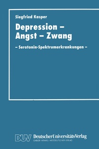 Enlarge image Cover: Depression, Angst und Zwang - Deutscher Universitätsverlag