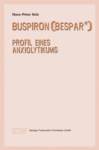 Abbildung von: Buspiron (Bespar®) - Deutscher Universitätsverlag