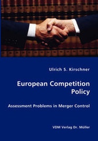 Abbildung von: European Competition Policy - VDM Verlag Dr. Müller