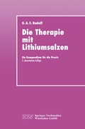 Cover: Die Therapie mit Lithiumsalzen - Deutscher Universit&auml;tsverlag