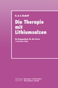 Cover: Die Therapie mit Lithiumsalzen - Deutscher Universit&auml;tsverlag