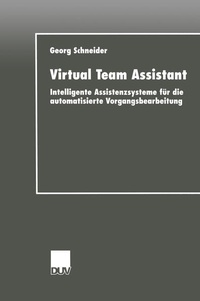 Enlarge image Cover: Virtual Team Assistant - Deutscher Universitätsverlag