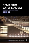 Cover: Semantic Externalism - Routledge