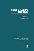Cover: Restorative Justice - Routledge