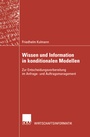 Cover: Wissen und Information in konditionalen Modellen - Deutscher Universitätsverlag