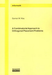 Enlarge image Cover: A Combinatorial Approach to Orthogonal Placement Problems - Shaker