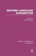 Cover: Second Language Acquisition: v. 3 - Routledge