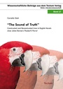 Cover: "The Sound of Truth" - Tectum Wissenschaftsverlag