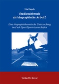 Cover: Studienabbruch als biographische Arbeit? - Kovac, Dr. Verlag