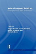 Cover: Asian-European Relations - Routledge