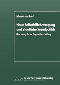 Abbildung von: Neue Selbsthilfebewegung und staatliche Sozialpolitik - Deutscher Universitätsverlag