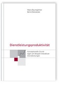 Cover: Dienstleistungsproduktivit&auml;t. - Fraunhofer IRB Verlag