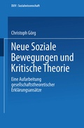 Cover: Neue Soziale Bewegungen und Kritische Theorie - Deutscher Universit&auml;tsverlag