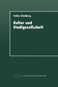 Cover: Kultur und Stadtgesellschaft - Deutscher Universit&auml;tsverlag