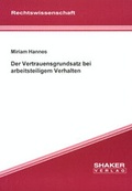 Cover: Der Vertrauensgrundsatz bei arbeitsteiligem Verhalten - Shaker