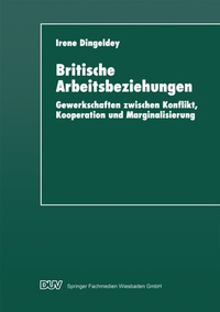 Abbildung von: Britische Arbeitsbeziehungen - Deutscher Universitätsverlag