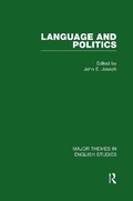 Cover: Language and Politics: v. 3 - Routledge