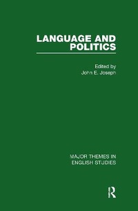 Enlarge image Cover: Language and Politics: v. 4 - Routledge