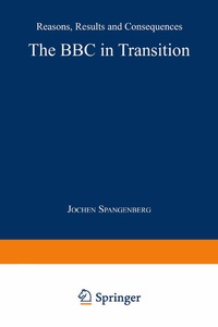 Abbildung von: The BBC in Transition - Deutscher Universitätsverlag