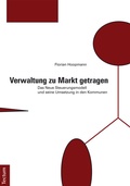 Abbildung von: Verwaltung zu Markt getragen - Tectum Wissenschaftsverlag