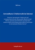 Cover: Anwendbares Urheberrecht im Internet - Kovac, Dr. Verlag