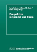 Cover: Perspektive in Sprache und Raum - Deutscher Universit&auml;tsverlag