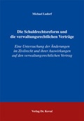 Bild: Die Schuldrechtsreform und die verwaltungsrechtlichen Verträge - Kovac, Dr. Verlag