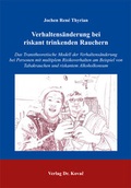 Bild: Verhaltens&auml;nderung bei riskant trinkenden Rauchern - Kovac, Dr. Verlag