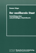 Cover: Der neoliberale Staat - Deutscher Universit&auml;tsverlag