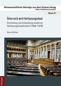 Cover: &Ouml;sterreich wird Verfassungsstaat - Tectum Wissenschaftsverlag