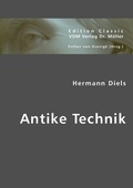 Cover: Antike Technik - VDM Verlag Dr. M&uuml;ller