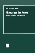 Cover: Richtungen im Raum - Deutscher Universit&auml;tsverlag