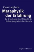 Cover: Metaphysik der Erfahrung - K&ouml;nigshausen & Neumann