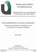 Cover: Genotoxizit&auml;tspr&uuml;fung von festen Biomaterialien - Shaker