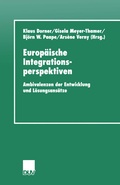 Cover: Europ&auml;ische Integrationsperspektiven - Deutscher Universit&auml;tsverlag