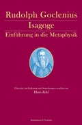 Cover: Isagoge - K&ouml;nigshausen & Neumann