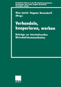 Cover: Verhandeln, kooperieren, werben - Deutscher Universit&auml;tsverlag