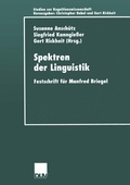 Cover: Spektren der Linguistik - Deutscher Universit&auml;tsverlag
