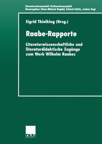 Enlarge image Cover: Raabe-Rapporte - Deutscher Universitätsverlag