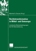 Cover: Rechtstransformation in Mittel- und Osteuropa - Deutscher Universit&auml;tsverlag