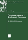 Cover: Eigennamen referieren - Referieren mit Eigennamen - Deutscher Universit&auml;tsverlag