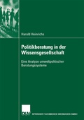 Cover: Politikberatung in der Wissensgesellschaft - Deutscher Universit&auml;tsverlag