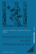 Cover: Interpretation in den Wissenschaften - K&ouml;nigshausen & Neumann