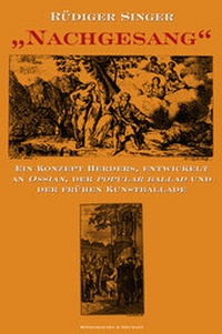Enlarge image Cover: "Nachgesang" - Königshausen & Neumann