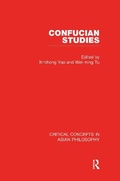Cover: Confucian Studies: v. 2 - Routledge