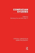 Cover: Confucian Studies: v. 3 - Routledge