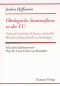 Cover: &Ouml;kologische Steuerreform in der EU - Tectum Wissenschaftsverlag