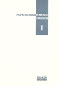 Cover: Psycholinguistische Studien 1 - Shaker
